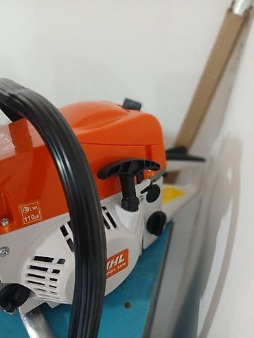 строительный: Бензопила (бензиновая цепная пила), комплект. 🔥 Описание: - Корпус — 3