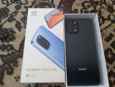 пк игра: Huawei Nova Y61, Жаңы, 128 ГБ, түсү - Кара, 2 SIM — 3