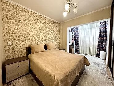 bay tash: 3 комнаты, 70 м², 105 серия, 2 этаж, Евроремонт — 3
