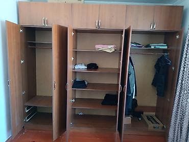 комод для одежды: Шифоньер, шкаф для одежды, Прямой, ЛДСП — 2