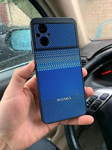 1500 телефон: Poco Apple M5, Б/у, 128 ГБ, цвет - Черный, 2 SIM — 4