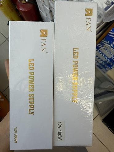 Блоки питания для светодиодной ленты FAN, серия LED Power Supply. - at lalafo.kg Блоки питания для светодиодной ленты FAN, серия LED Power Supply. -