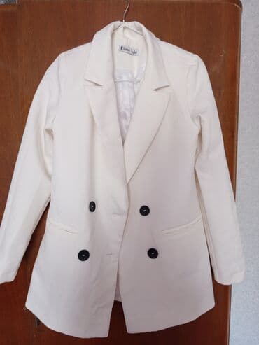 чачы casio: Пиджак белый 42р. Прошу 800 почти новое — 1