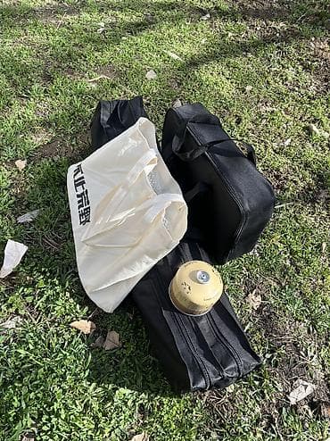 Столдор: Бүктөмө кошумча коюлган үстөл, Жаңы, Башка материал, түсү - Кара — 7