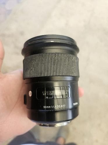 sigma 35: Объектив Sigma 50mm f/1.4 DG ART (диаметр фильтра 77 мм) - — 3