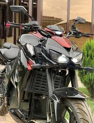 Kawasaki z1000 Электромотоцикл стрит/нейкед класса. 3000 кВт 72V/60Ah