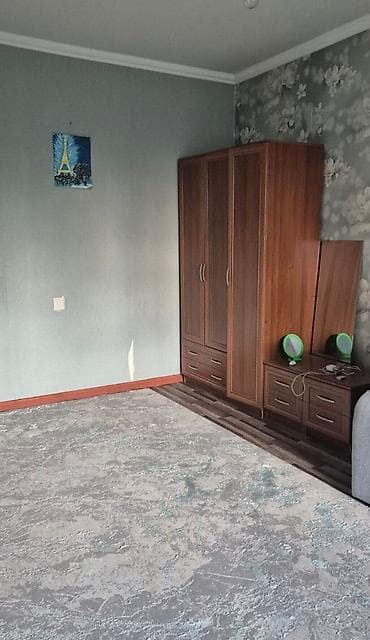 Квартиры: 1 комната, 34 м², Кок-Жар мкр 105 серия, 4 этаж, Евроремонт — 2