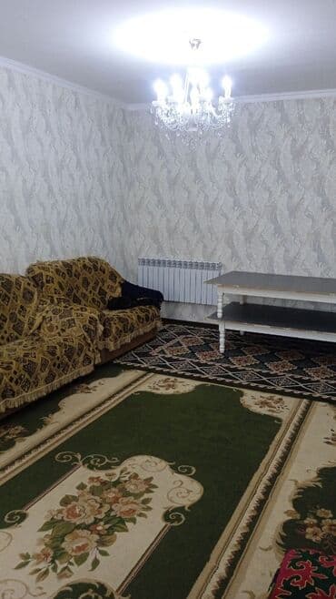 дома ак ордо: 100 м², 4 комнаты, Парковка, Забор, огорожен — 11