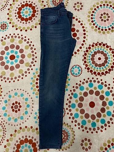 Джинсы: Мужские джинсы Pierre Cardin оригинал 100% узкого кроя (slim/skinny) — 3