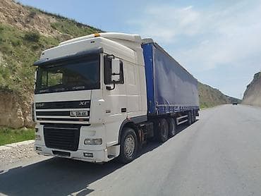 daf xf 95: Тягач, DAF, Тентованный — 2