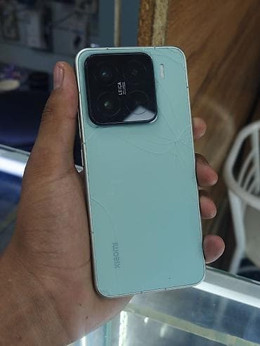 Xiaomi, 15, Б/у, 256 ГБ, цвет - Зеленый, 2 SIM