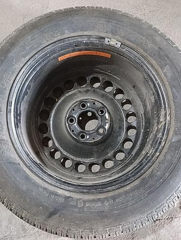 maxda demio: Колеса в сборе 225 / 60 / R 16, Всесезонная, Новый, Запаска, Легковые, Железные, отверстий - 5 — 1