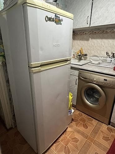 Техника и электроника: Холодильник Nord, Б/у, Двухкамерный, 155 * — 2