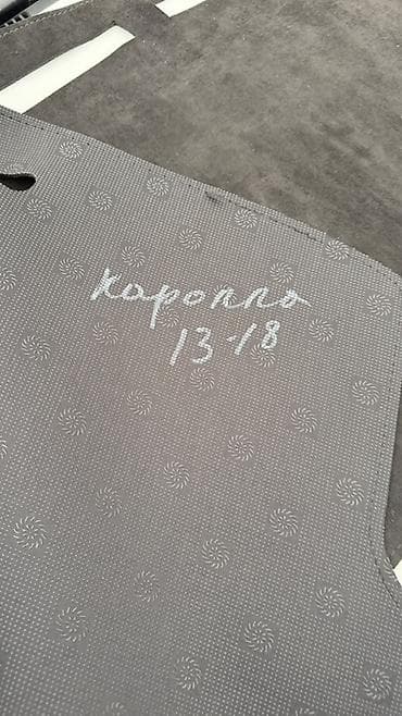 сидения лабо: Чехлы Алькантара, цвет - Серый, Toyota, Б/у — 6