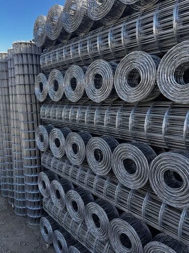 сетка сварная: Сварная сетка с высотой 1 или 1,5 или 2 метра. Длина рулона 10 — 6