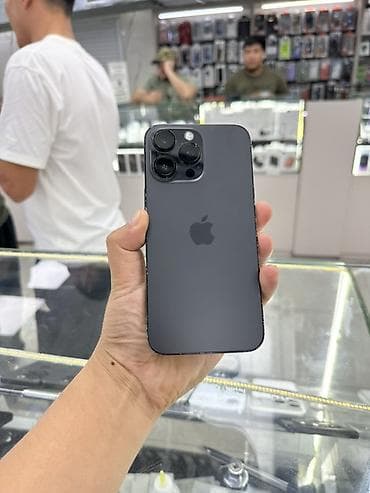 iphone 11 pro max бу: IPhone 14 Pro Max, Б/у, 256 ГБ, Black Titanium, Зарядное устройство, Защитное стекло, Чехол, 89 % — 1