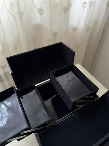 Пардалар жана жалюзи: Косметический чемодан-органайзер с выдвижными полками - Формат — 3