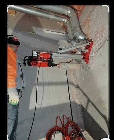 просверлить отверстие в стене цена: Алмазное бурение отверстий в бетоне, кирпиче и железобетоне - — 1