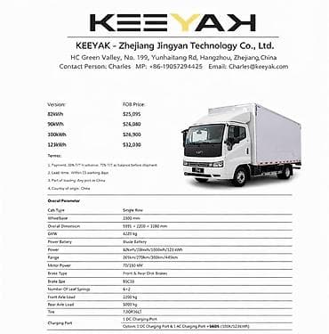 ki k5: Легкий грузовик, Стандарт, 3 т, Новый — 8