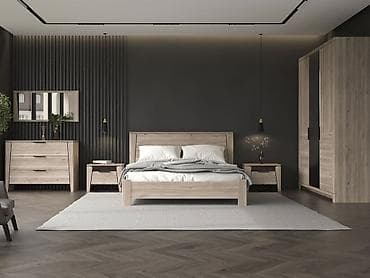 горнитур: Спальный гарнитур, Новый, Самовывоз, цвет - Бежевый — 1