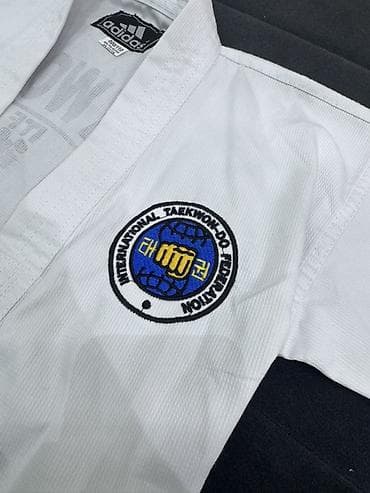 купить кимано: Кимоно (добок) для тхэквондо ITF adidas - Комплектация: куртка, штаны — 7