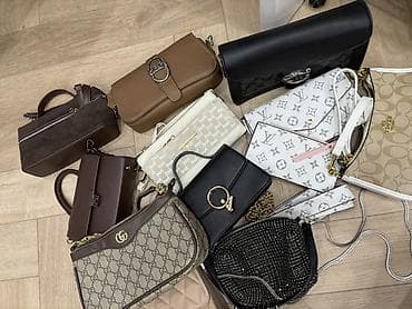 футболки скимс: Классическая сумка, Louis Vuitton, Материал: Натуральная кожа, Застежка на магните, Женские — 1