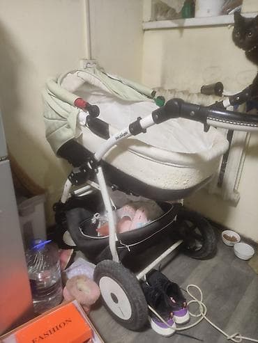 Балдар гарнитуралары: Люлька, Термелүүчү, Металл, түсү - Боз — 5