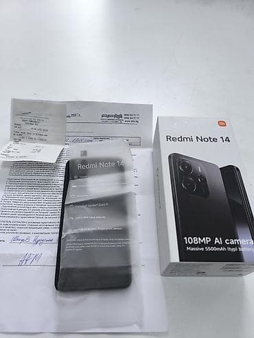 konica minolta: Redmi, Redmi Note 14, Б/у, 256 ГБ, цвет - Голубой, 2 SIM — 9