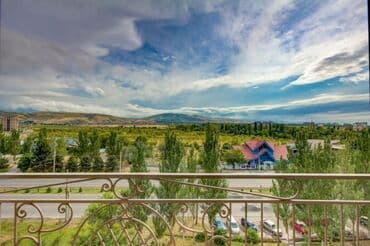 вечерний бишкек объявления сдам квартиру: 4 комнаты, Душевая кабина, Постельное белье, Кондиционер — 15