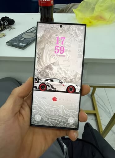 новый телефон самсунг: Samsung Galaxy S23 Ultra, Колдонулган, 512 ГБ, түсү - Кара, 2 SIM — 1