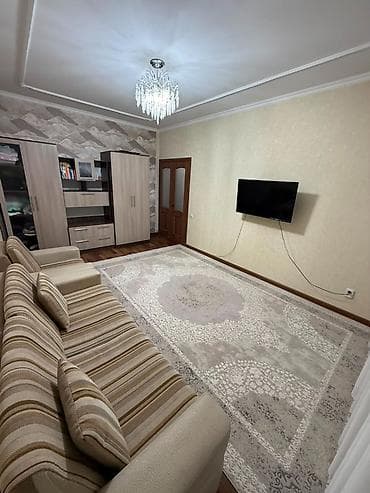 Батирлер: 1 бөлмө, 43 м², Туңгуч мкр 105-серия, 7 кабат, Косметикалык оңдоо — 2