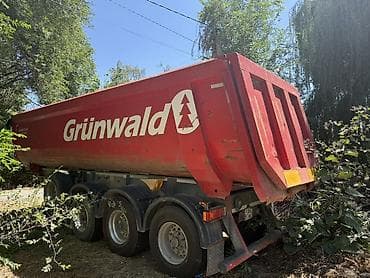 220 кузов: Самосвальный полуприцеп Grunwald (красный) - Тип — 5