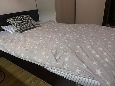 двуспальные кровать: Двухспальная кровать с функциональным основанием и матрасом комплекте — 1