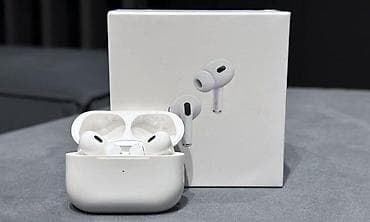 iphone es: Беспроводные вакуумные наушники, Apple, AirPods Pro 2, Новый — 1