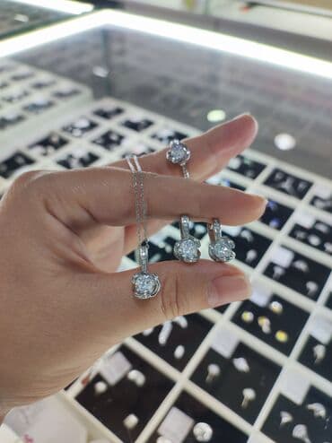 свадебные платья от производителя: Серебряный Набор+ Цепочка Дизайн Италия Серебро 925 пробы Размеры — 6