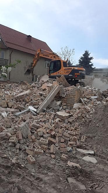 Демонтаж и снос зданий спецтехникой люблю сложные места -