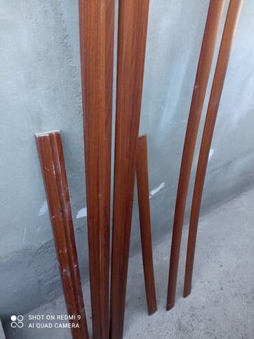 дверь деревянные: Двери в частный дом, Дерево, Со стеклом, Российская, цвет - Коричневый, Б/у — 10