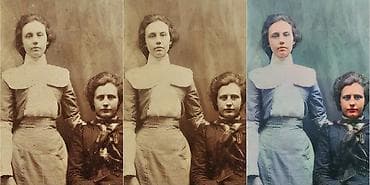 картина: 📸 ВОССТАНОВЛЕНИЕ И РЕСТАВРАЦИЯ СТАРЫХ ФОТОГРАФИЙ Есть старые семейные — 8