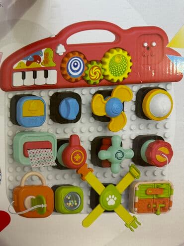 барабаны детские: Детский мини бизиборд в идеальном состоянии
Музыкальная панель — 1