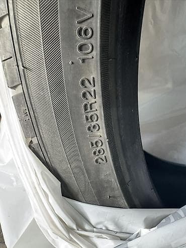 Унаа: Продаю резину от BMW G05 Разноширокие 285/35/22 315/30/22 Летние — 4