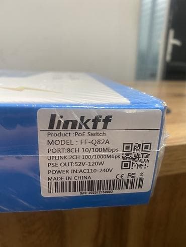 PoE-коммутатор linkff FF-Q82A - Количество портов: 8x 10/100 Mbps — 1