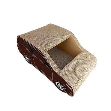 туалет для котов: Когтеточка-лежанка для кошек «Автомобиль» - Функции: когтеточка — 2