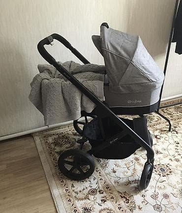 Коляски: Коляска, Cybex, цвет - Серебристый, Б/у, Самовывоз — 4