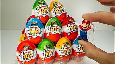 Kinder Joy Super Mario — коллекционная серия шоколадных яиц с