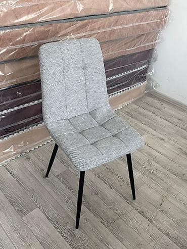 металлические стулья: Стул для кухни, Другой материал, цвет - Серый — 1