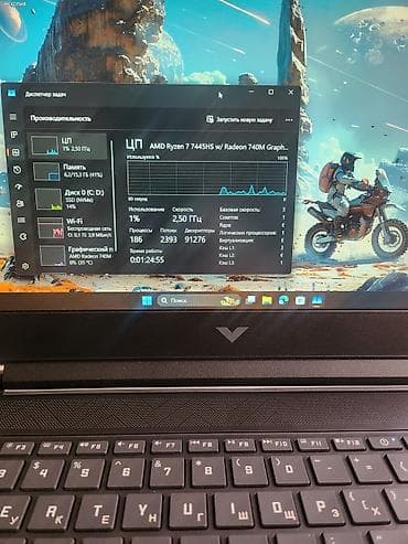 сумку для ноутбука и документов: Ноутбук, HP, 16 ГБ ОЗУ, AMD Ryzen 7, 15.6 ", Новый, Игровой, память NVMe SSD — 7