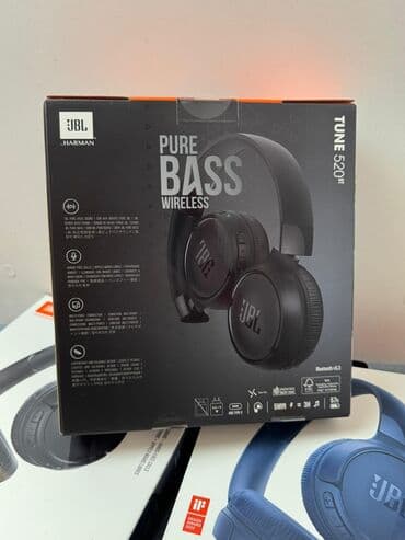 наушники беспроводной: Накладные, JBL, Новый, Беспроводные (Bluetooth), Классические — 3