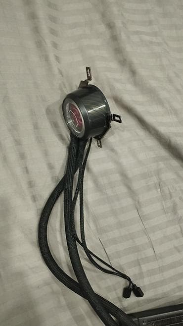 micro atx: Система охлаждения, Б/у, Cooler Master, Водяное охлаждение, Для процессора, Для ПК — 2