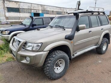 дизел мотор: Nissan Patrol: 2001 г., 3 л, Автоматтык, Дизель, Жол тандабас — 1