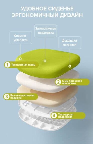 детская гарнитура: Детское кресло, для детей, дети, стул, учебы, на роликах — 6